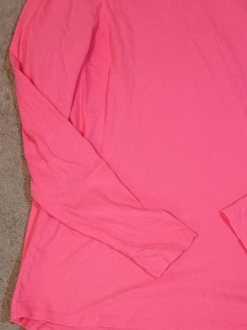 Vineyard Vines/Long Sleeve Shirt/Womens Large/Coral Pink/Preppy Coastal Grandma - Picture 5 of 9